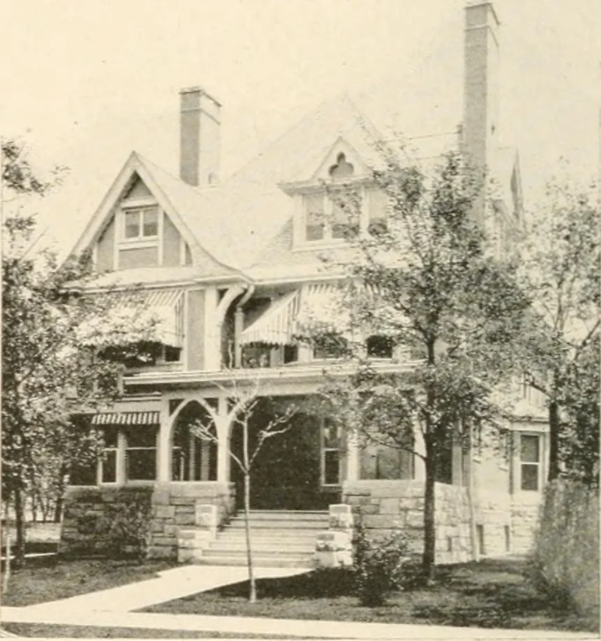 An illustration from Handbook for architects and builders, 1898, leaf 50
