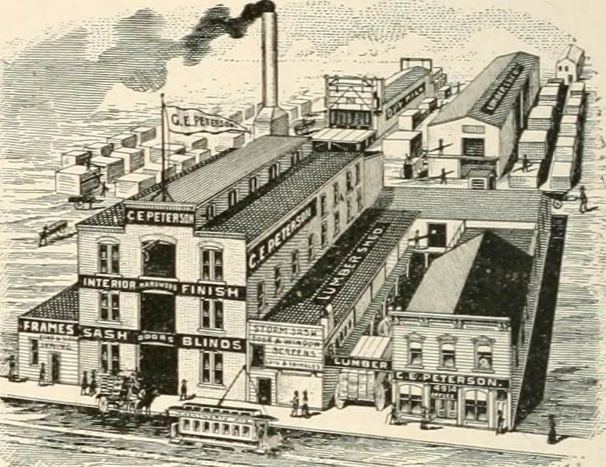 An illustration from Handbook for architects and builders, 1898, leaf 62