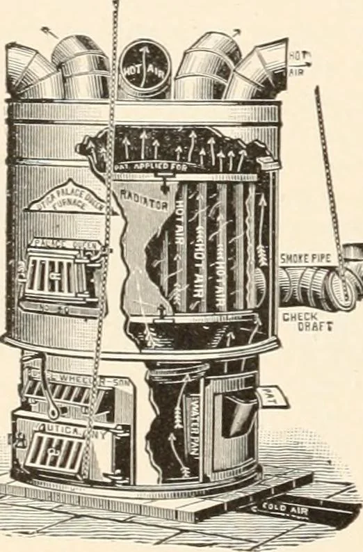 An illustration from Handbook for architects and builders, 1898, leaf 90