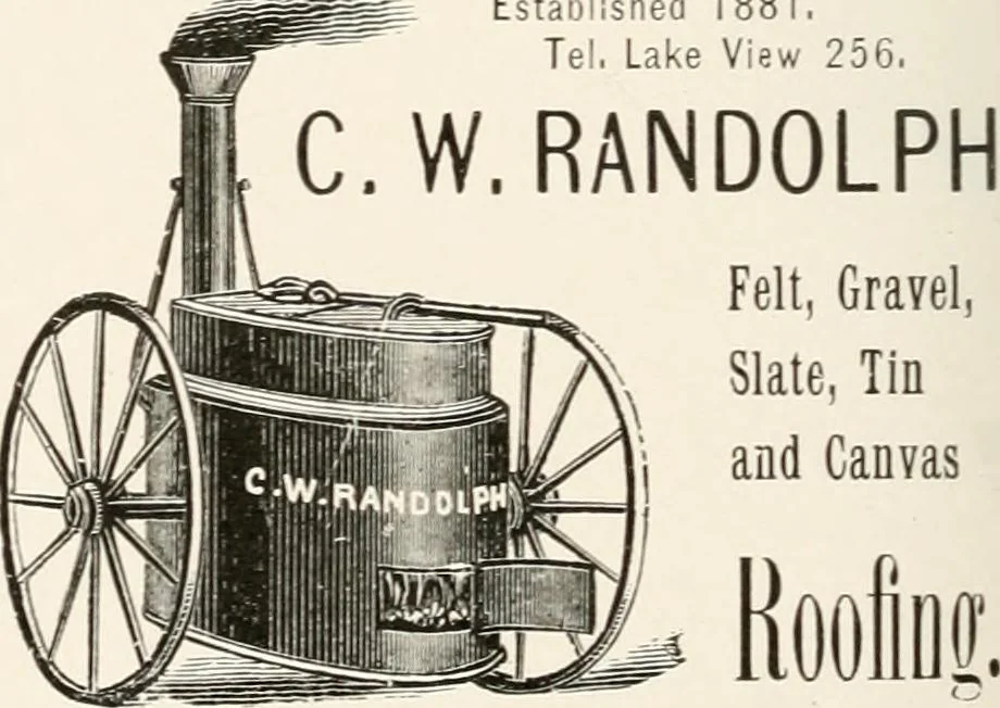 An illustration from Handbook for architects and builders, 1898, leaf 107