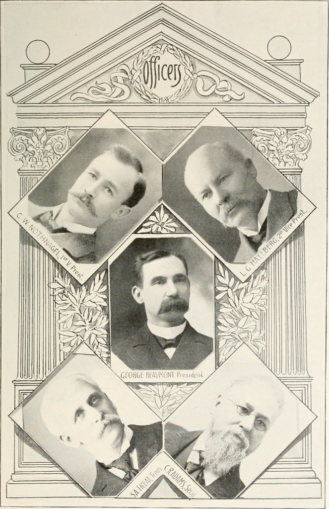 An illustration from Handbook for architects and builders, 1898, leaf 12