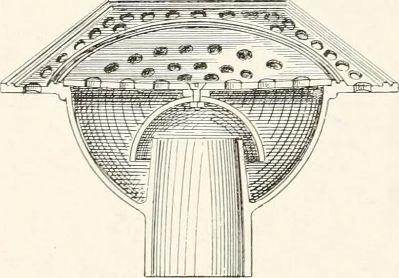 An illustration from Handbook for architects and builders, 1898, leaf 121