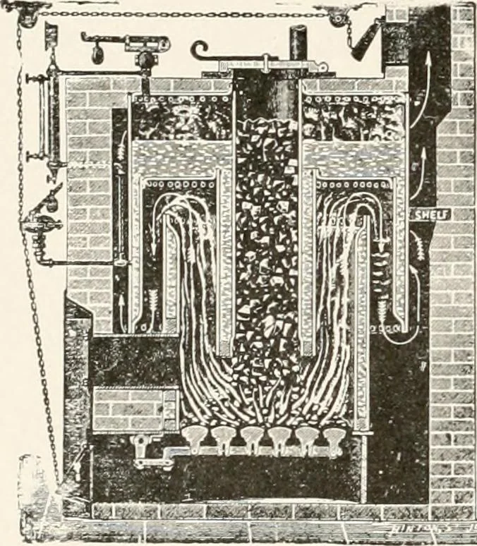 An illustration from Handbook for architects and builders, 1898, leaf 43