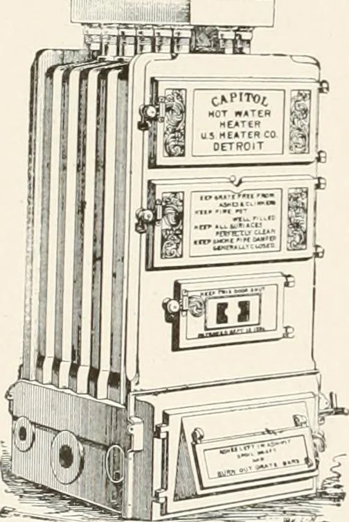An illustration from Handbook for architects and builders, 1898, leaf 47