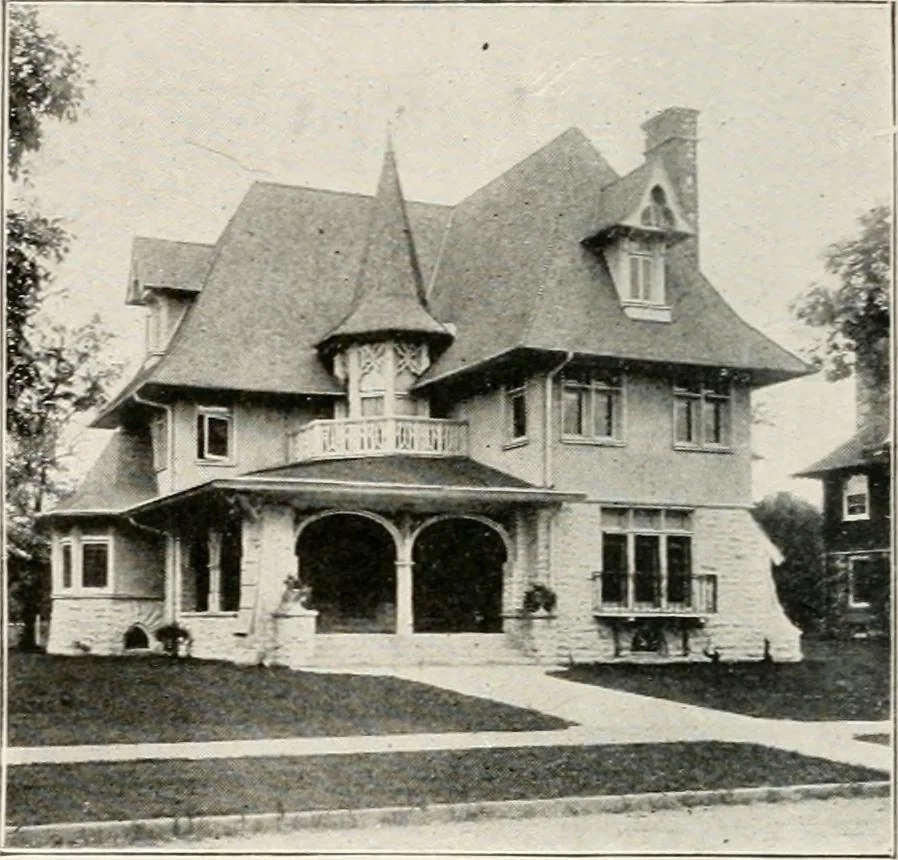An illustration from Handbook for architects and builders, 1898, leaf 51