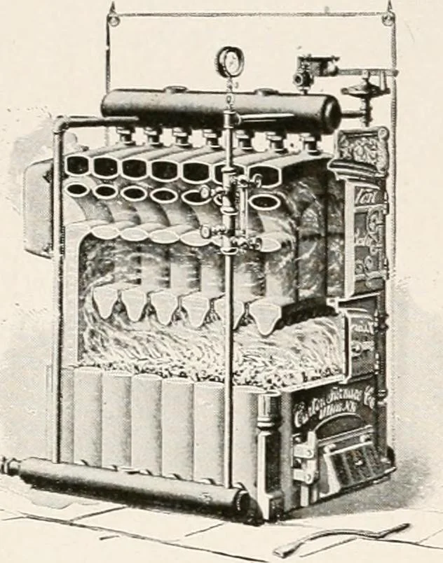 An illustration from Handbook for architects and builders, 1898, leaf 134