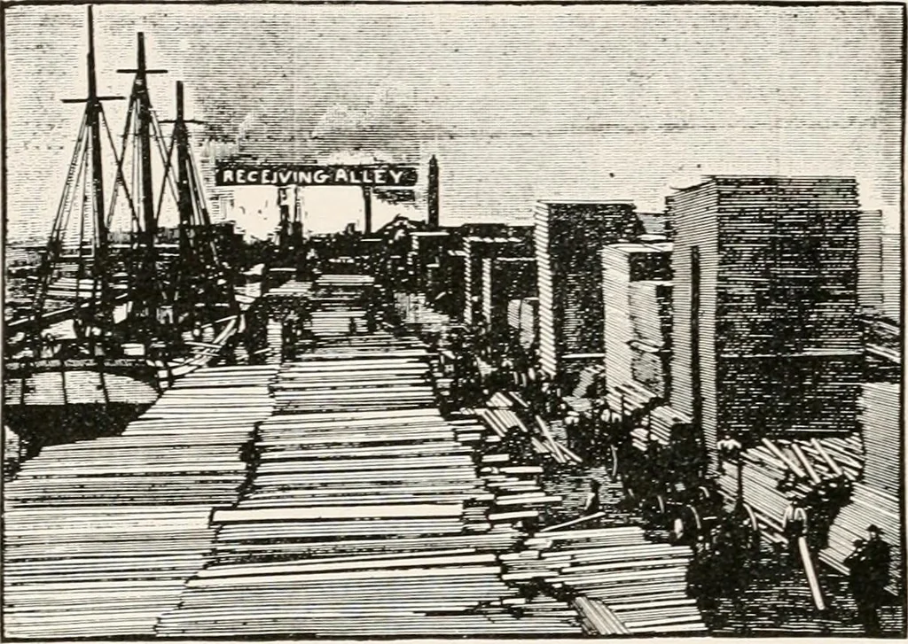 An illustration from Handbook for architects and builders, 1898, leaf 56