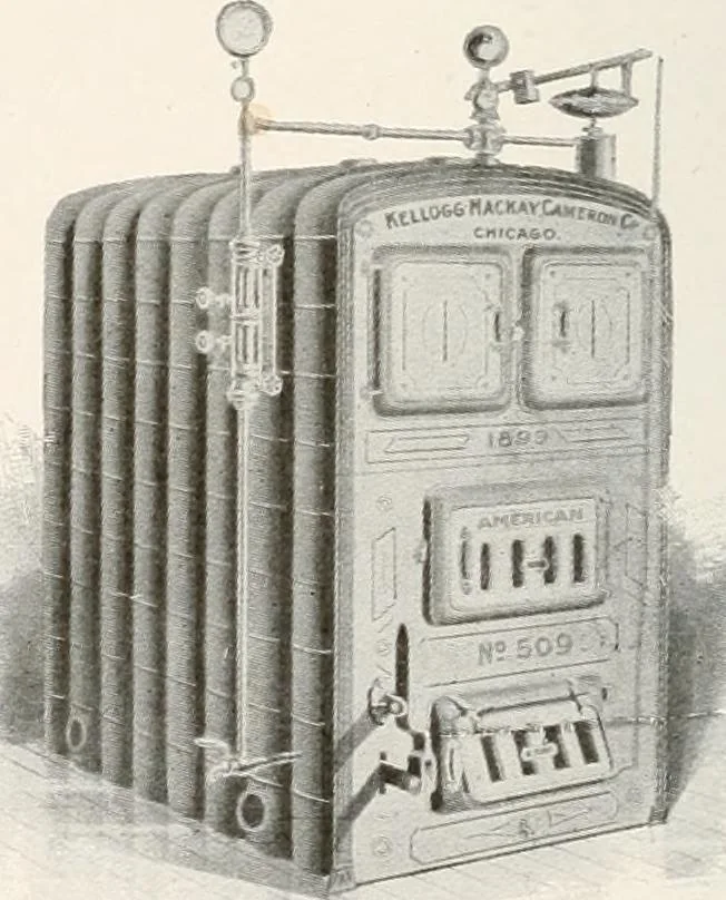 An illustration from Handbook for architects and builders, 1898, leaf 62