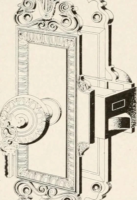 An illustration from Handbook for architects and builders, 1898, leaf 103
