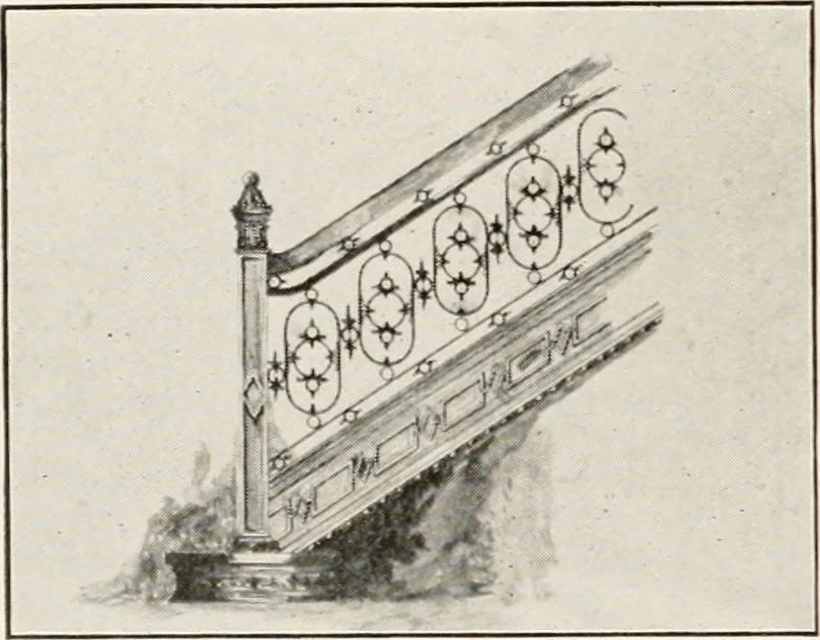 An illustration from Handbook for architects and builders, 1898, leaf 163