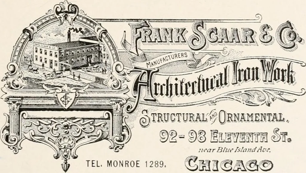 An illustration from Handbook for architects and builders, 1898, leaf 168