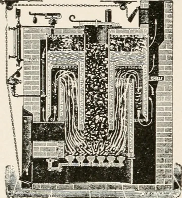 An illustration from Handbook for architects and builders, 1898, leaf 181