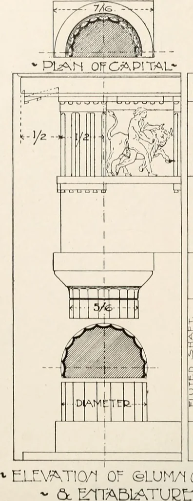 An illustration from Handbook for architects and builders, 1898, leaf 239