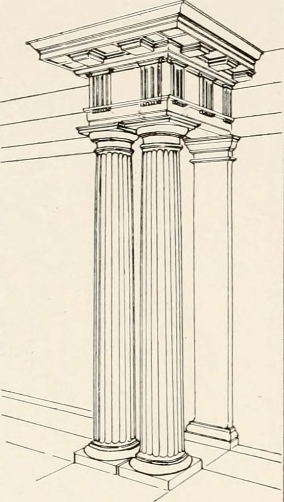 An illustration from Handbook for architects and builders, 1898, leaf 241