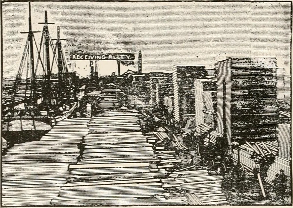 An illustration from Handbook for architects and builders, 1898, leaf 53
