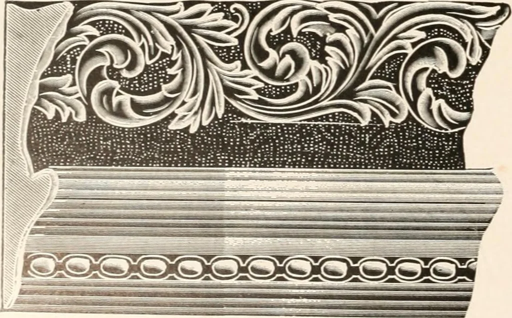 An illustration from Handbook for architects and builders, 1898, leaf 38