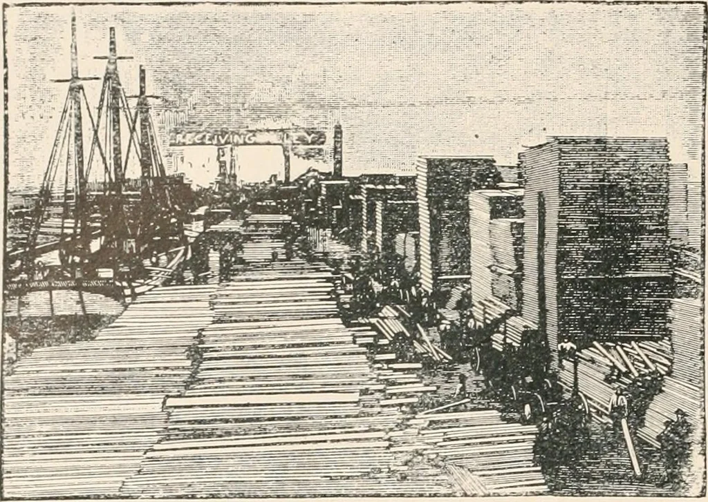 An illustration from Handbook for architects and builders, 1898, leaf 74