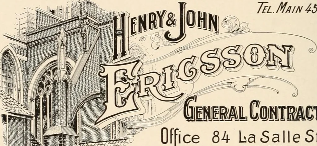 An illustration from Handbook for architects and builders, 1898, leaf 129