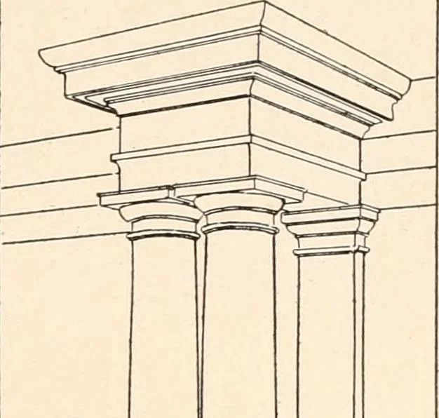 An illustration from Handbook for architects and builders, 1898, leaf 274