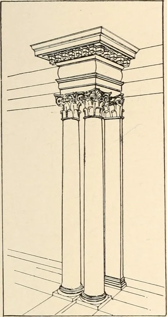 An illustration from Handbook for architects and builders, 1898, leaf 278