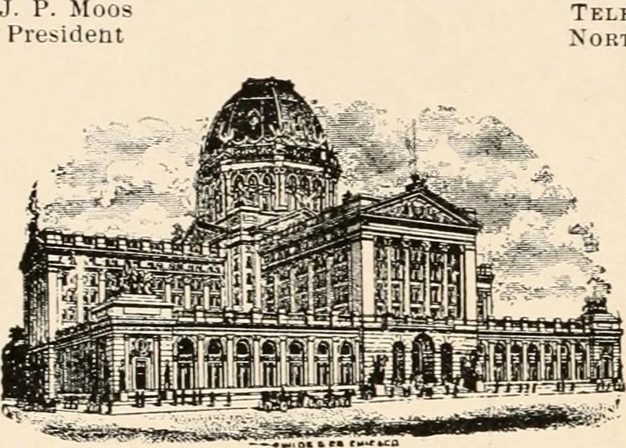 An illustration from Handbook for architects and builders, 1898, leaf 45
