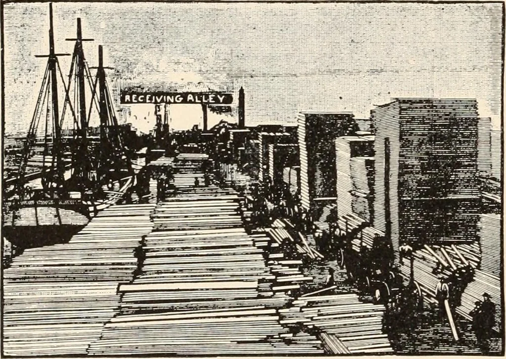 An illustration from Handbook for architects and builders, 1898, leaf 83
