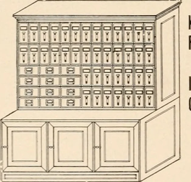 An illustration from Handbook for architects and builders, 1898, leaf 107