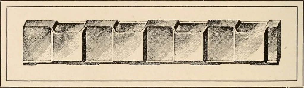 An illustration from Handbook for architects and builders, 1898, leaf 141