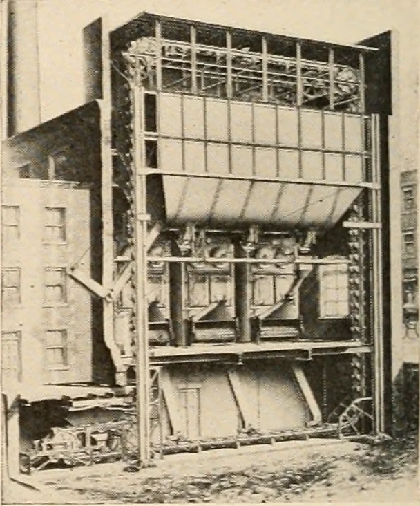 An illustration from Handbook for architects and builders, 1898, leaf 247