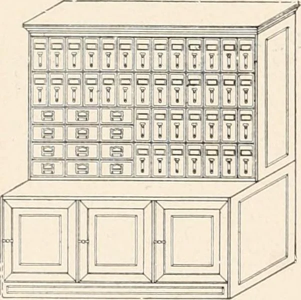 An illustration from Handbook for architects and builders, 1898, leaf 111