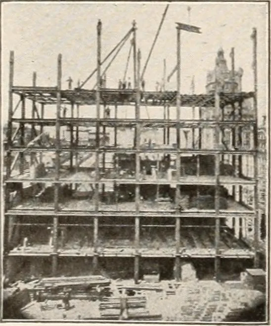 An illustration from Handbook for architects and builders, 1898, leaf 221