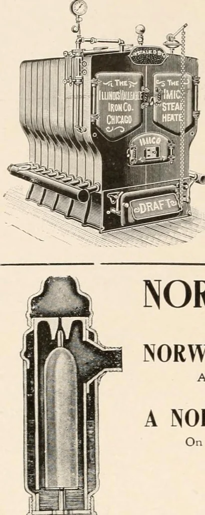An illustration from Handbook for architects and builders, 1898, leaf 237
