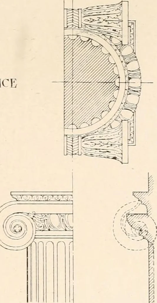 An illustration from Handbook for architects and builders, 1898, leaf 298