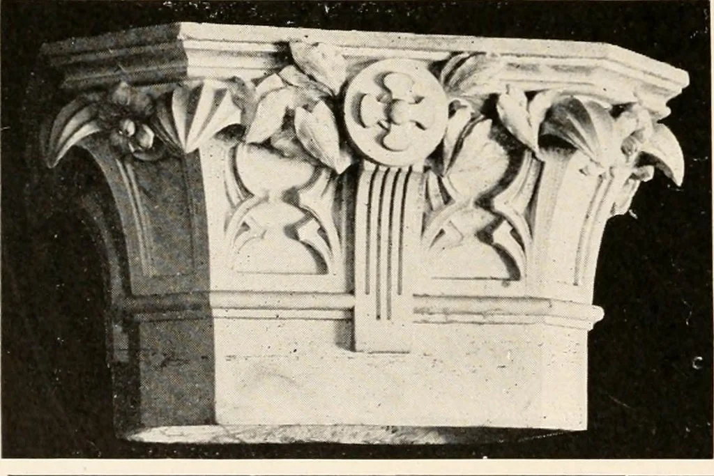An illustration from Handbook for architects and builders, 1898, leaf 43