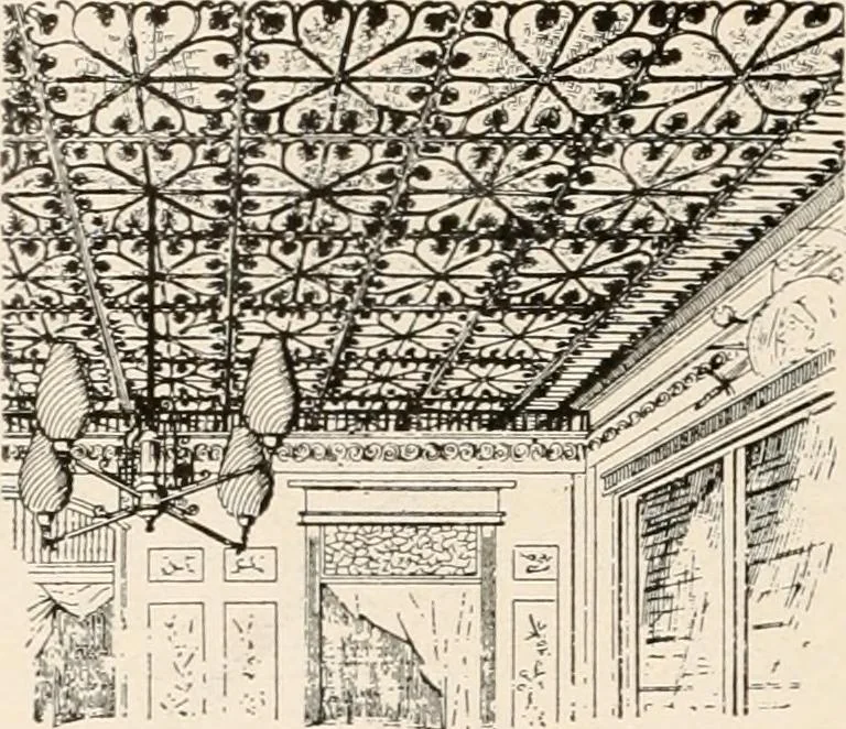 An illustration from Handbook for architects and builders, 1898, leaf 45