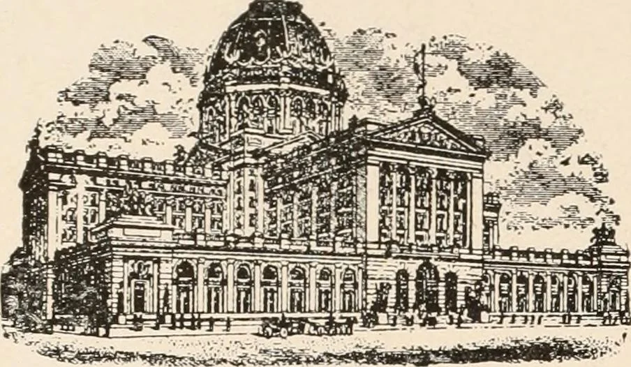 An illustration from Handbook for architects and builders, 1898, leaf 61