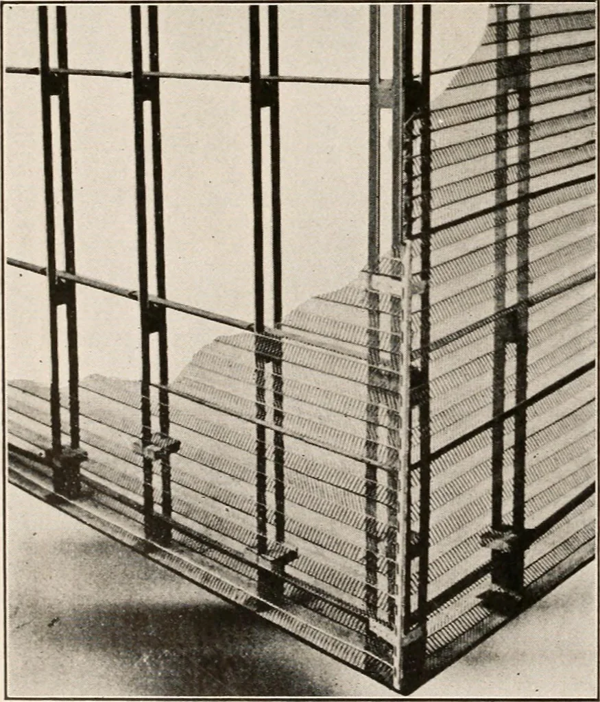An illustration from Handbook for architects and builders, 1898, leaf 11