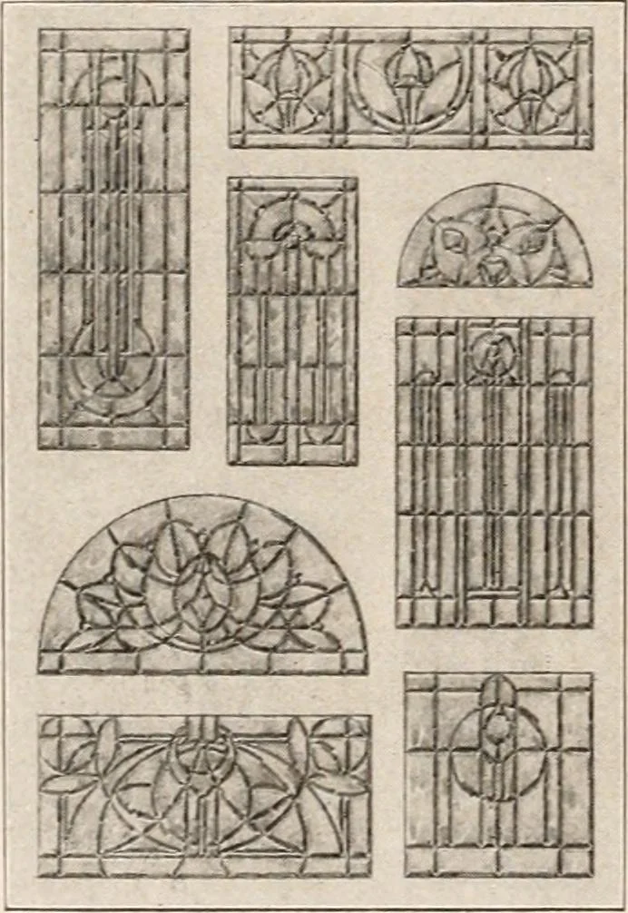 An illustration from Handbook for architects and builders, 1898, leaf 199