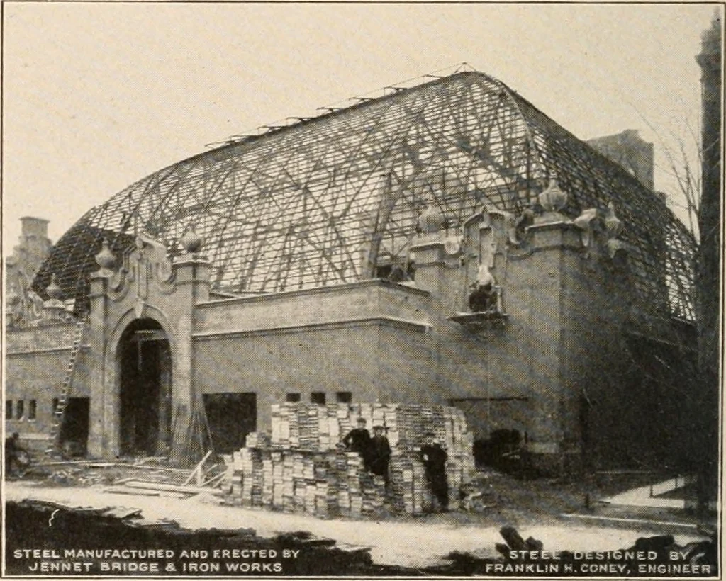 An illustration from Handbook for architects and builders, 1898, leaf 225