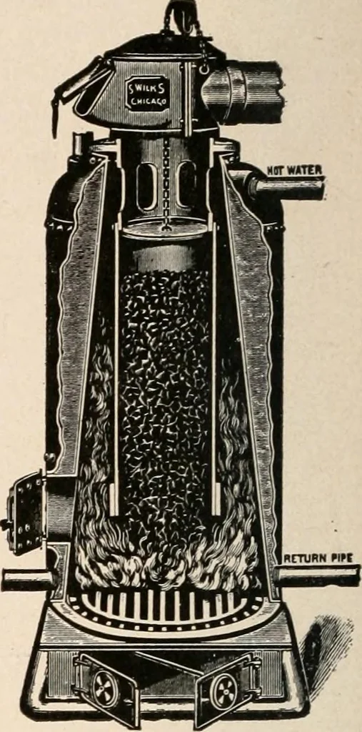 An illustration from Handbook for architects and builders, 1898, leaf 227