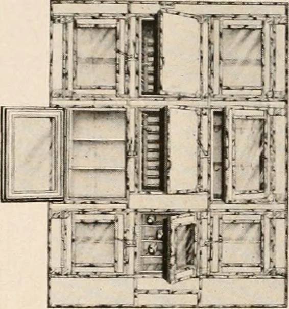 An illustration from Handbook for architects and builders, 1898, leaf 25
