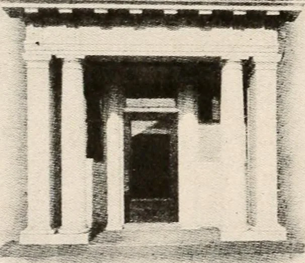 An illustration from Handbook for architects and builders, 1898, leaf 43