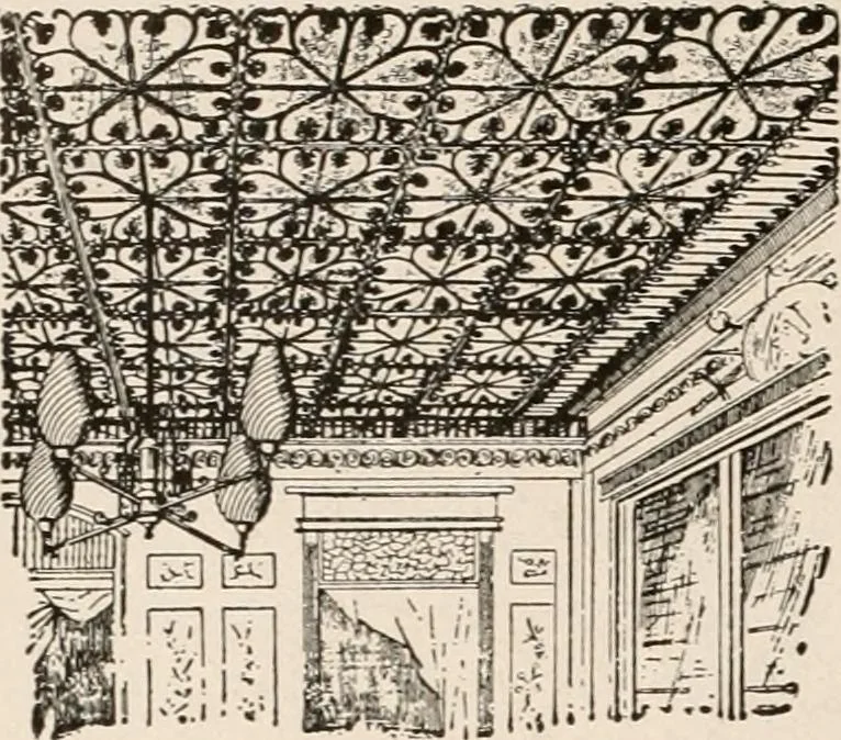 An illustration from Handbook for architects and builders, 1898, leaf 47
