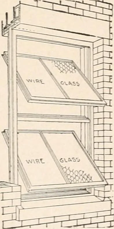 An illustration from Handbook for architects and builders, 1898, leaf 61