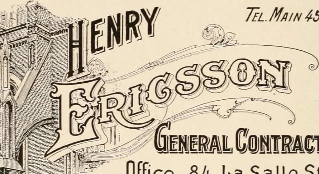 An illustration from Handbook for architects and builders, 1898, leaf 77