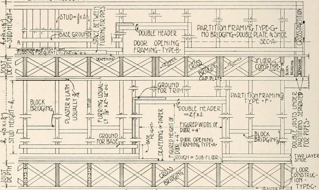 An illustration from Handbook for architects and builders, 1898, leaf 280