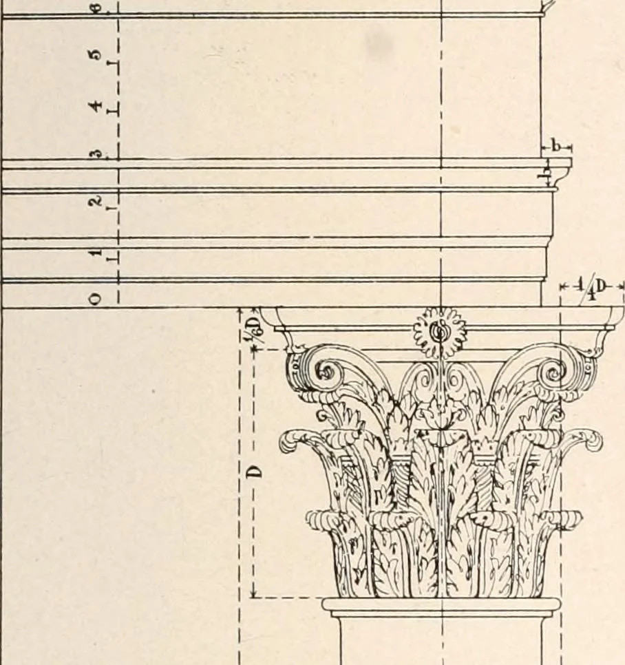 An illustration from Handbook for architects and builders, 1898, leaf 299