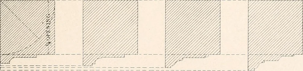 An illustration from Handbook for architects and builders, 1898, leaf 301