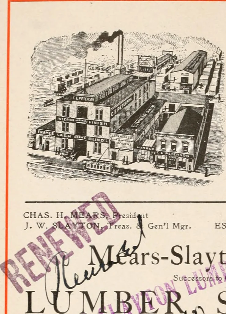 An illustration from Handbook for architects and builders, 1898, leaf 44