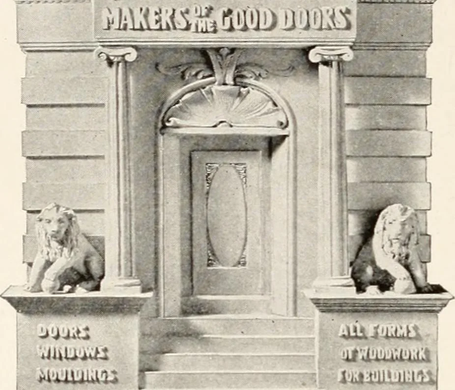 An illustration from Handbook for architects and builders, 1898, leaf 11
